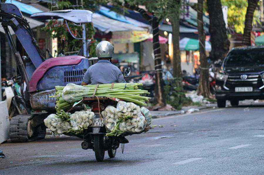 Sustainably packed bouquets